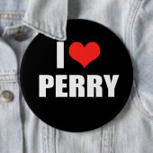 BADGE ROND 15,2 CM PERRY 2012 (En situation)