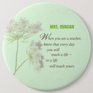 Badge Rond 15,2 Cm Personnaliser, Merci de jour de reconnaissance de 