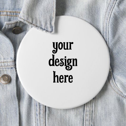 Badge Rond 15,2 Cm Personnaliser ou Customiser (En situation)