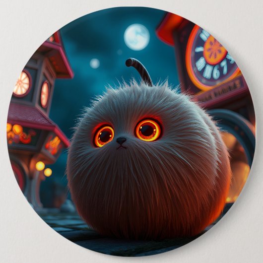 Badge Rond 15,2 Cm Petite douce d'une autre planète (Devant)