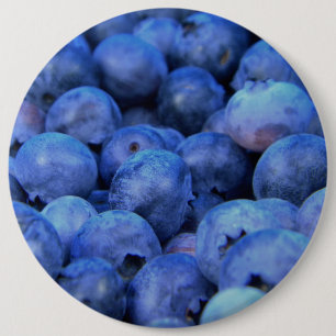 Badge Rond 15,2 Cm pile de bleuets