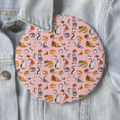 Badge Rond 15,2 Cm pink (En situation)