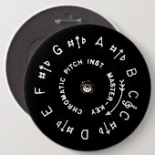 Badge Rond 15,2 Cm Pitchpipe (Devant & derrière)