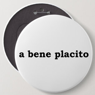 Badge Rond 15,2 Cm placito
