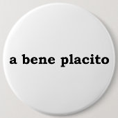 Badge Rond 15,2 Cm placito (Devant)
