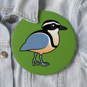 Badge Rond 15,2 Cm Pluvier égyptien (En situation)