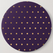 Badge Rond 15,2 Cm Points Motif 18 (Devant)