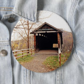 Badge Rond 15,2 Cm Pont couvert (En situation)