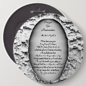 Badge Rond 15,2 Cm Prière Pour La Restauration (Devant & derrière)
