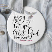 Badge Rond 15,2 Cm Priez (En situation)