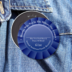 Badge Rond 15,2 Cm Prix de la Réunion des membres de la famille milit