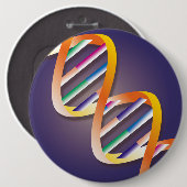 Badge Rond 15,2 Cm Projecteur ADN (Devant & derrière)