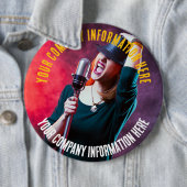 Badge Rond 15,2 Cm Promo (En situation)