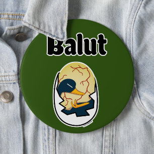 Badge Rond 15,2 Cm Protéine d'oeuf d'un embryon de canard de chauve-s