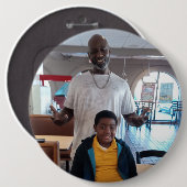 Badge Rond 15,2 Cm qapSR et Noah (Devant & derrière)