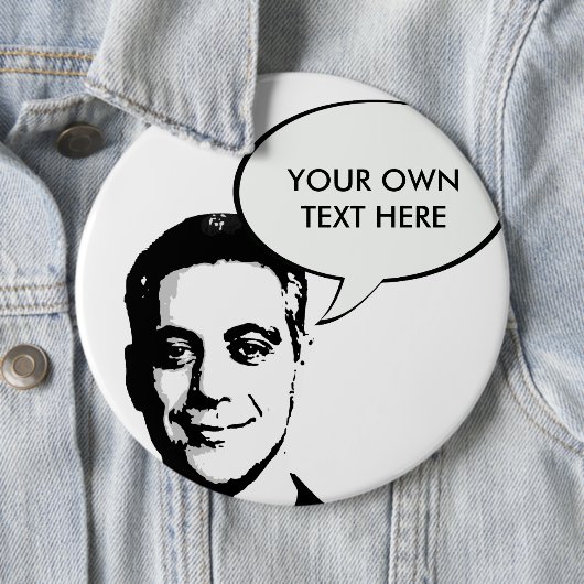 Badge Rond 15,2 Cm Rahm Emanuel (En situation)