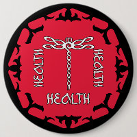 Red Root Chakra "Santé" conception de libellule
