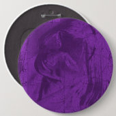 Badge Rond 15,2 Cm Réflexions violettes (Devant & derrière)