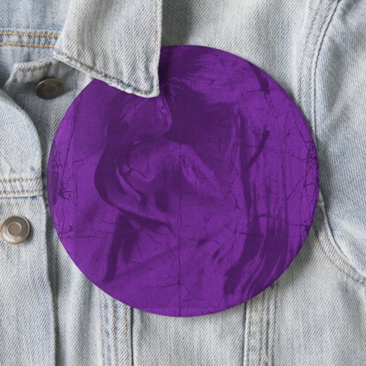 Badge Rond 15,2 Cm Réflexions violettes (En situation)