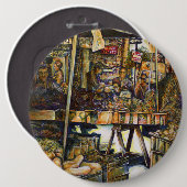 Badge Rond 15,2 Cm Rend la créativité plus éclatante (Devant & derrière)