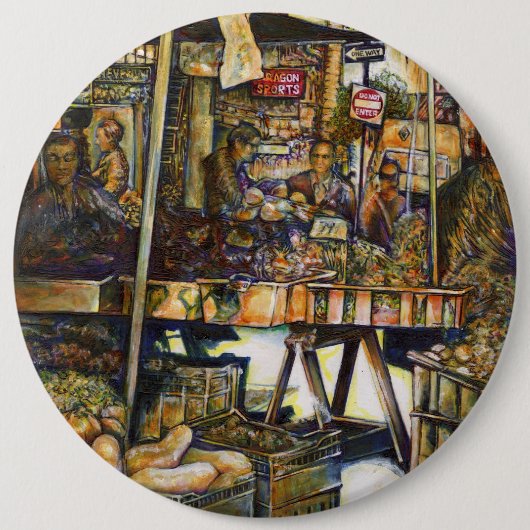 Badge Rond 15,2 Cm Rend la créativité plus éclatante (Devant)