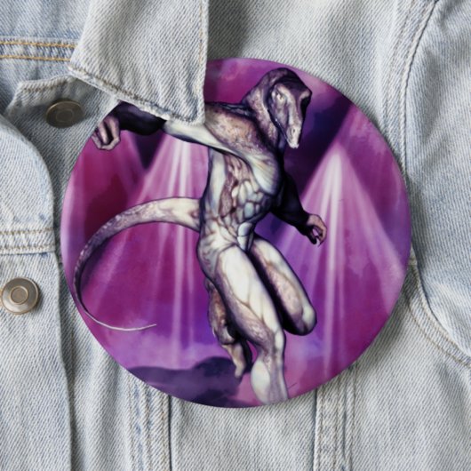 Badge Rond 15,2 Cm Reptillian (En situation)