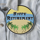 Badge Rond 15,2 Cm Retraite (En situation)