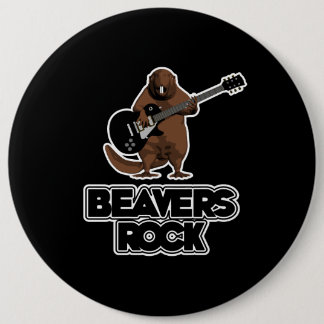 Badge Rond 15,2 Cm Rock Beavers