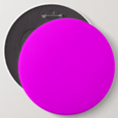Badge Rond 15,2 Cm Rose (Devant & derrière)