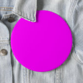 Badge Rond 15,2 Cm Rose (En situation)