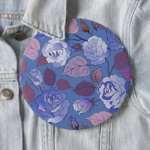 Badge Rond 15,2 Cm Rose 32