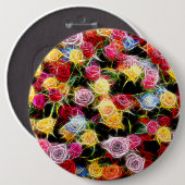 Badge Rond 15,2 Cm Rose of feeling (Devant & derrière)