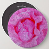 Badge Rond 15,2 Cm rose rose (Devant & derrière)