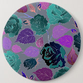 Badge Rond 15,2 Cm Roses 31 (Devant)