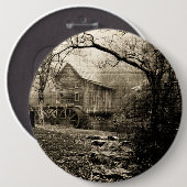 Badge Rond 15,2 Cm Roue vintage (Devant & derrière)