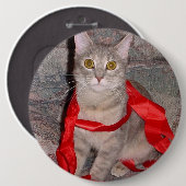 Badge Rond 15,2 Cm Rubans (Devant & derrière)