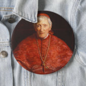 Badge Rond 15,2 Cm Saint-Cardinal John Henry Newman Catholique (En situation)
