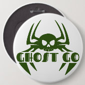Badge Rond 15,2 Cm Saison Éffrayante de Ghost Go (Devant & derrière)