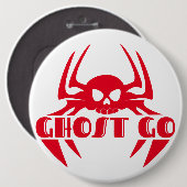 Badge Rond 15,2 Cm Saison Éffrayante de Ghost Go (Devant & derrière)
