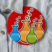 Badge Rond 15,2 Cm Science (En situation)