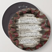 Badge Rond 15,2 Cm Sentiments (Devant & derrière)