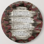 Badge Rond 15,2 Cm Sentiments (Devant)
