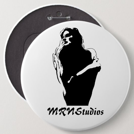 Badge Rond 15,2 Cm Shudders (Devant & derrière)