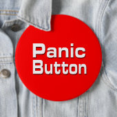 Badge Rond 15,2 Cm Signal d'alarme (En situation)
