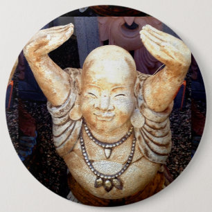 Badge Rond 15,2 Cm smiling buddha button