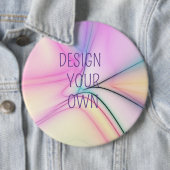 Badge Rond 15,2 Cm Soft Pastel Concevez votre propre (En situation)