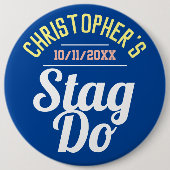 Badge Rond 15,2 Cm Soirée entre garçons (Devant)