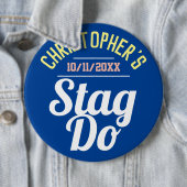 Badge Rond 15,2 Cm Soirée entre garçons (En situation)