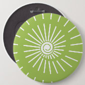 Badge Rond 15,2 Cm Soleil 13 (Devant & derrière)