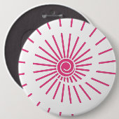 Badge Rond 15,2 Cm Soleil 15 (Devant & derrière)